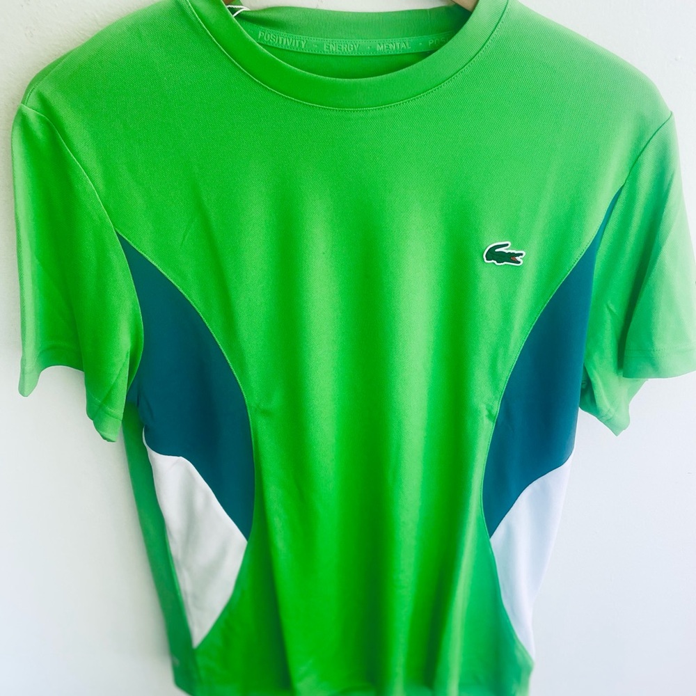 2 Lacoste Novak djokovic thermal shirts brand new size 4m